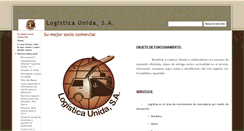 Desktop Screenshot of logisticaunida.com